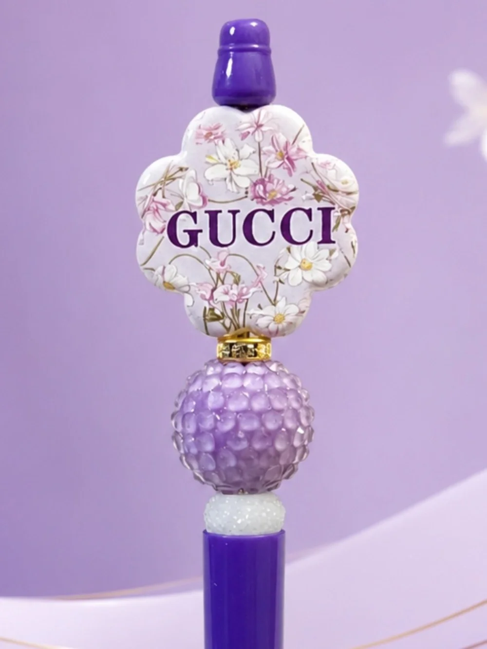 Purple Blossom Luxe Pen
